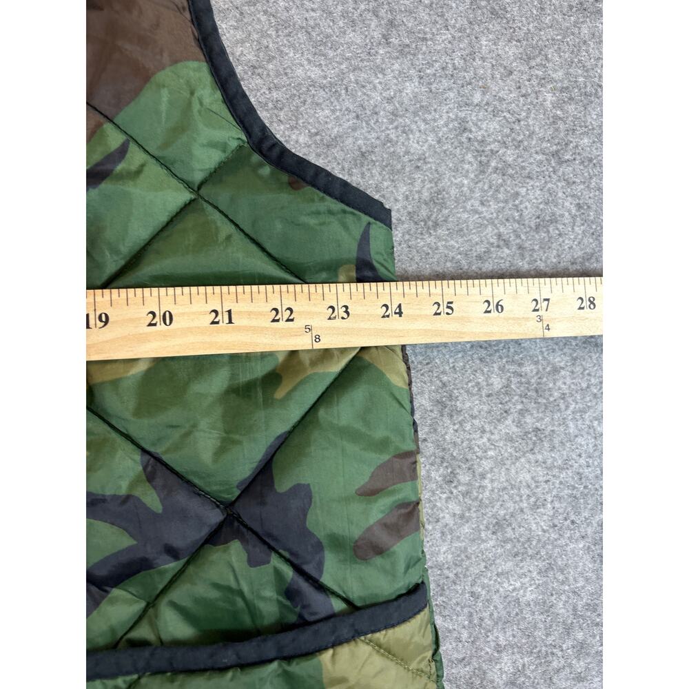 VINTAGE Northwest Territory Vest Mens XL Camo Quilted Hunting Outdoor Workwear - Picture 2 of 5